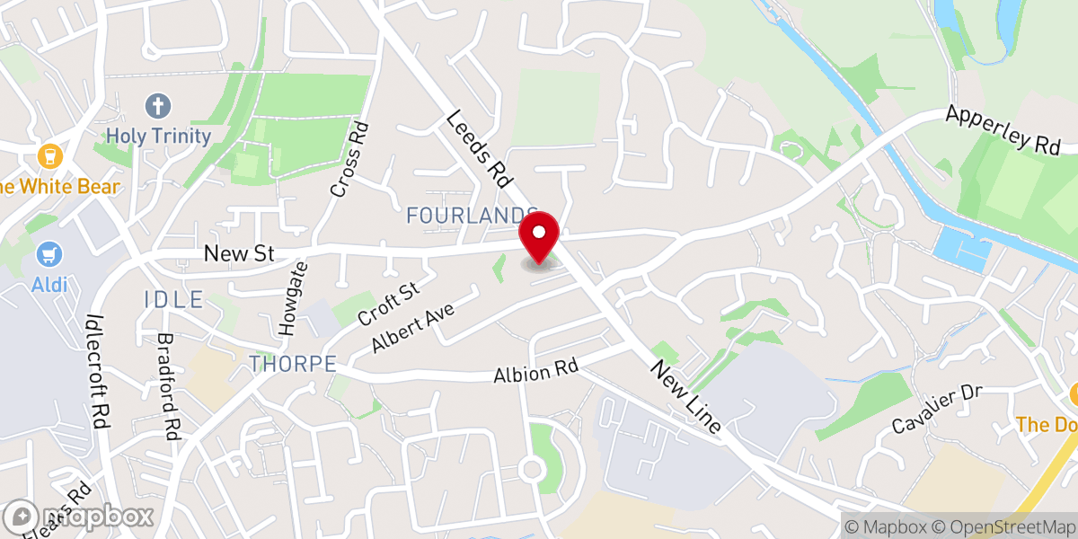 Map showing location of The Catholic Church of Our Lady's Immaculate Conception