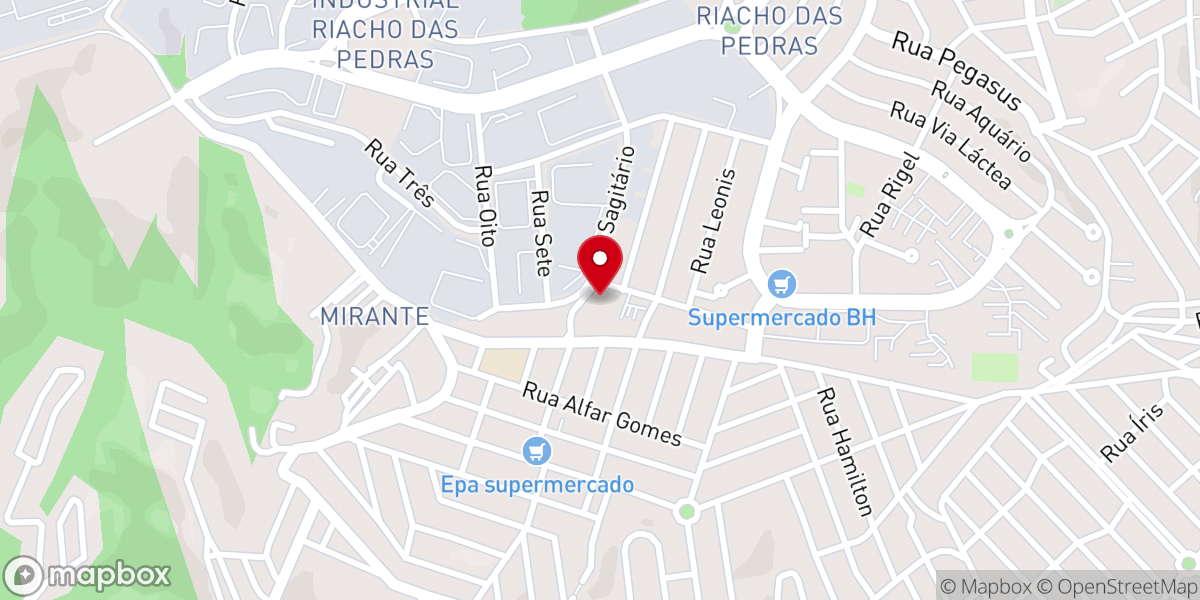 Map showing location of Comunidade Espírito Santo - Paróquia Santo Agostinho