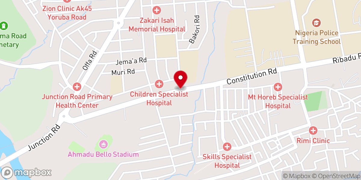 Map showing location of St James Anglican church koroniho