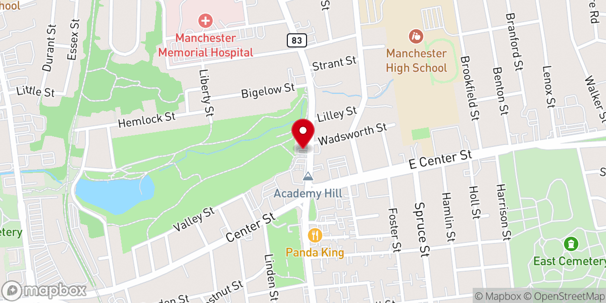 Map showing location of MACC Charities | Manchester Area Conference of Churches
