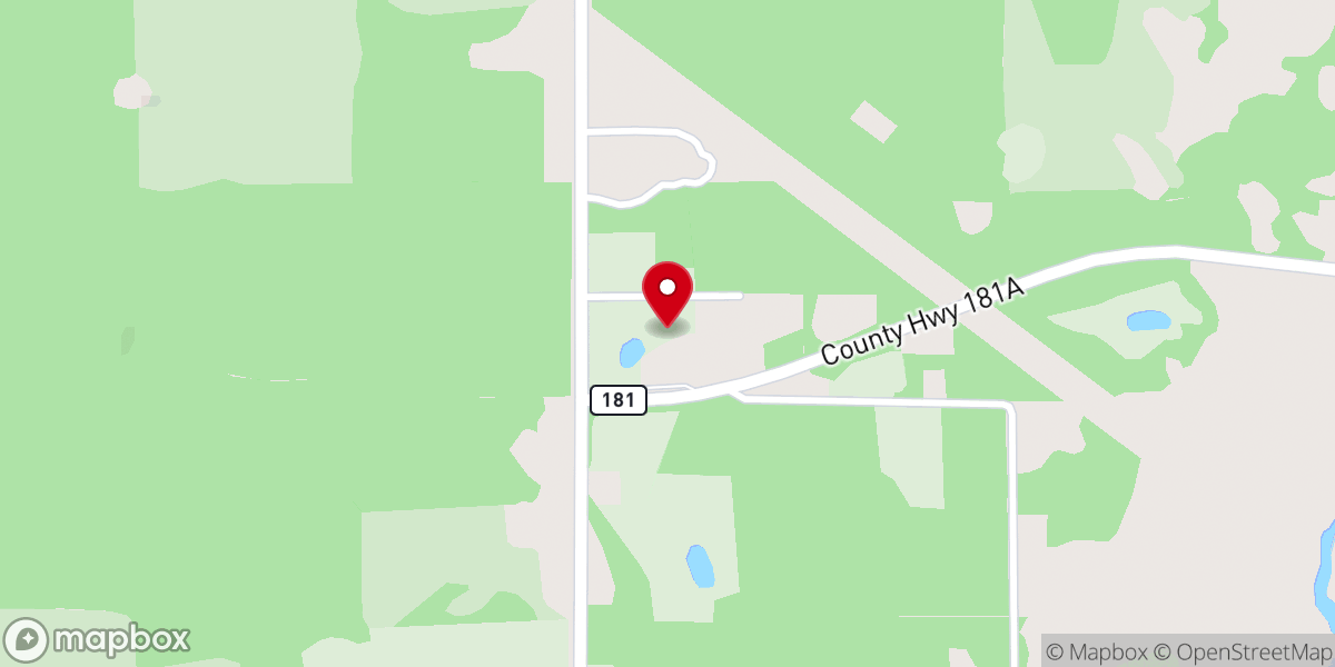 Map showing location of Pleasant Valley Baptist Church