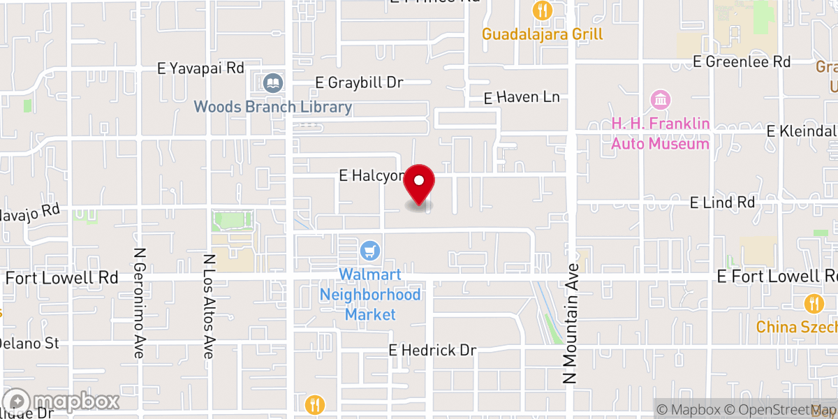 Map showing location of Amazing Grace Temple