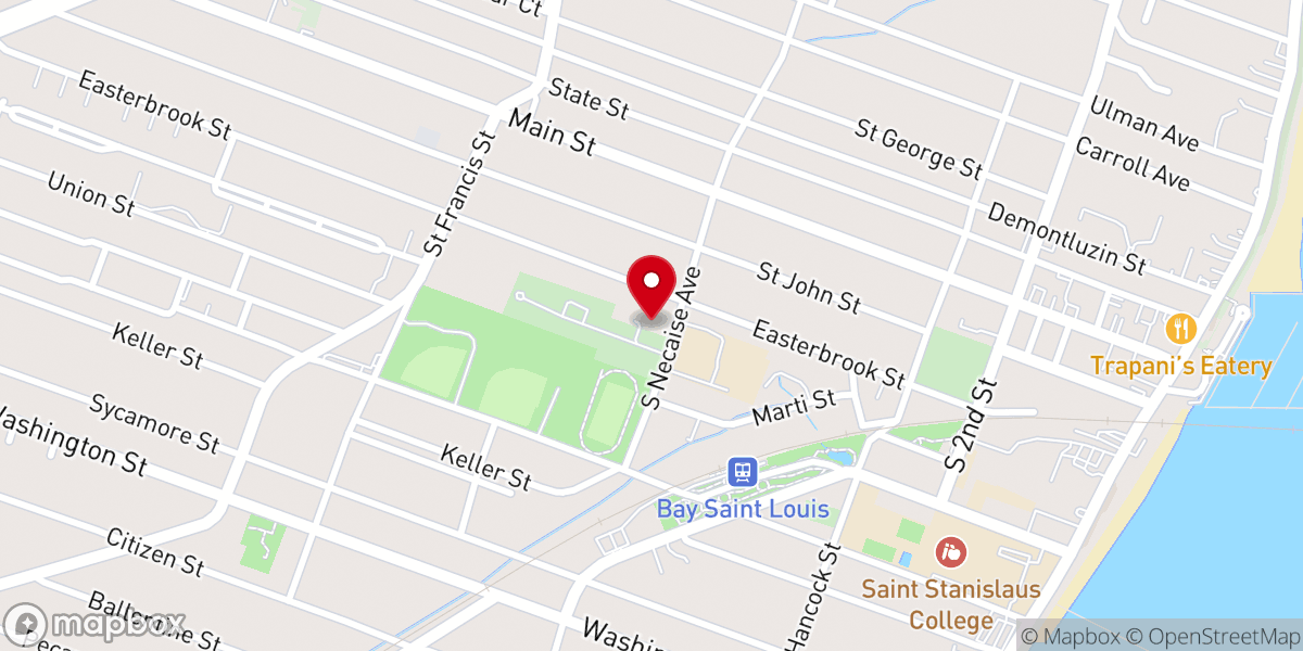 Map showing location of Saint Rose de Lima Catholic Church