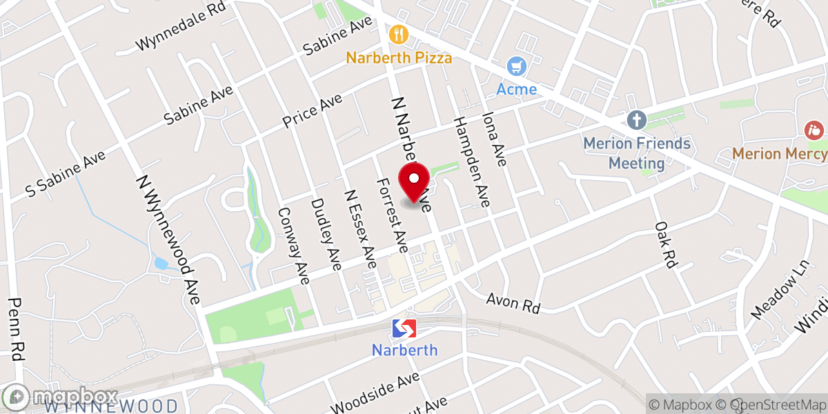 Map showing location of Saint Margaret of Antioch Parish