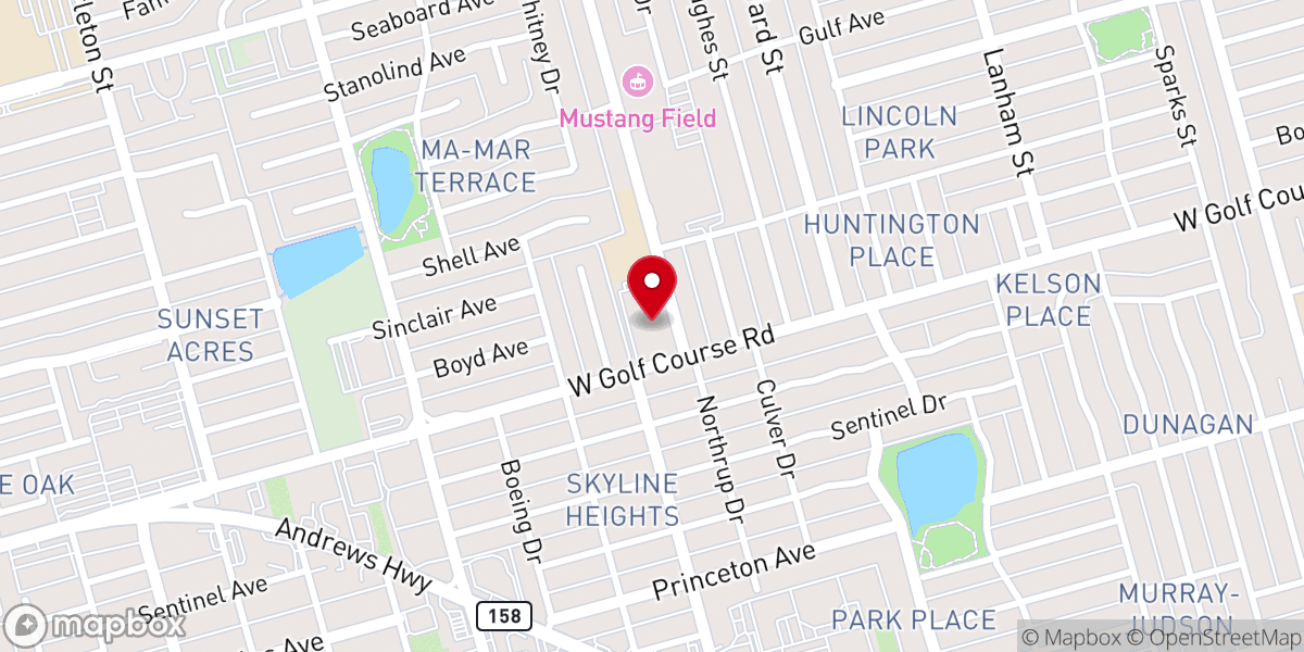 Map showing location of Grace Lutheran Church