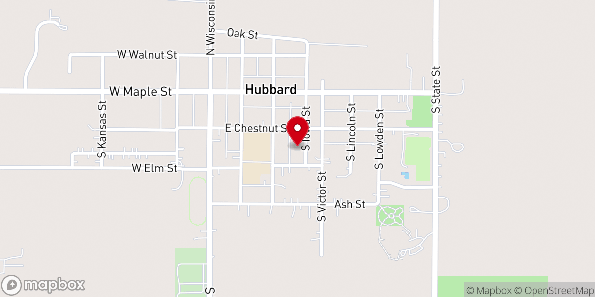 Map showing location of K B Ministries