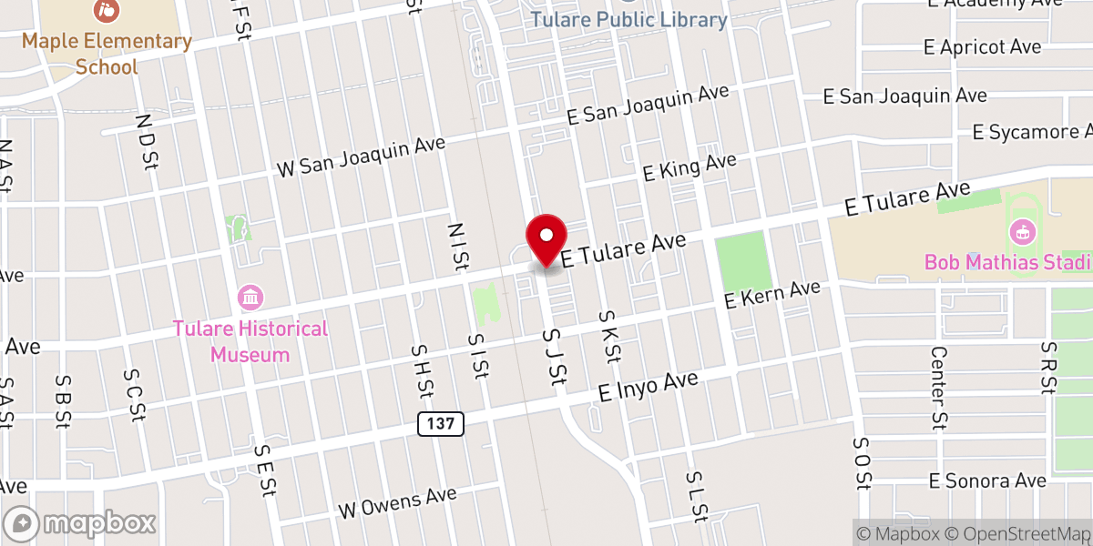 Map showing location of Reaching Higher