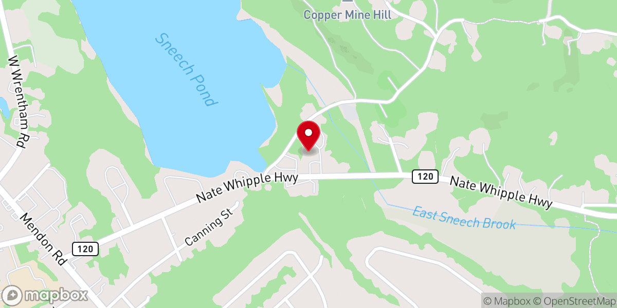 Map showing location of Cumberland Seventh-day Adventist Church