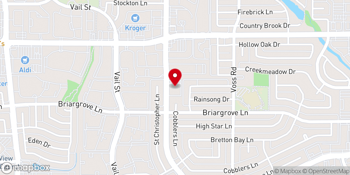 Map showing location of Bethel Church PCA