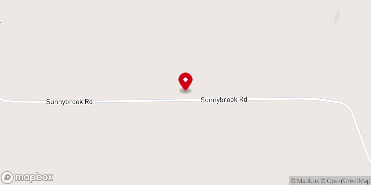 Map showing location of Sunnybrook Church