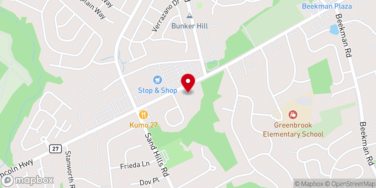 Map showing location of Christ the King Lutheran Church