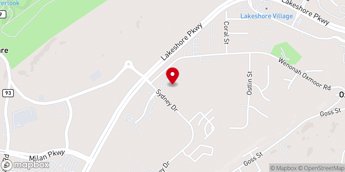 Map showing location of Elevate Community Church