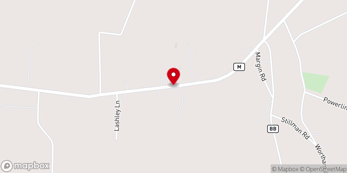 Map showing location of Irondale First Church of God