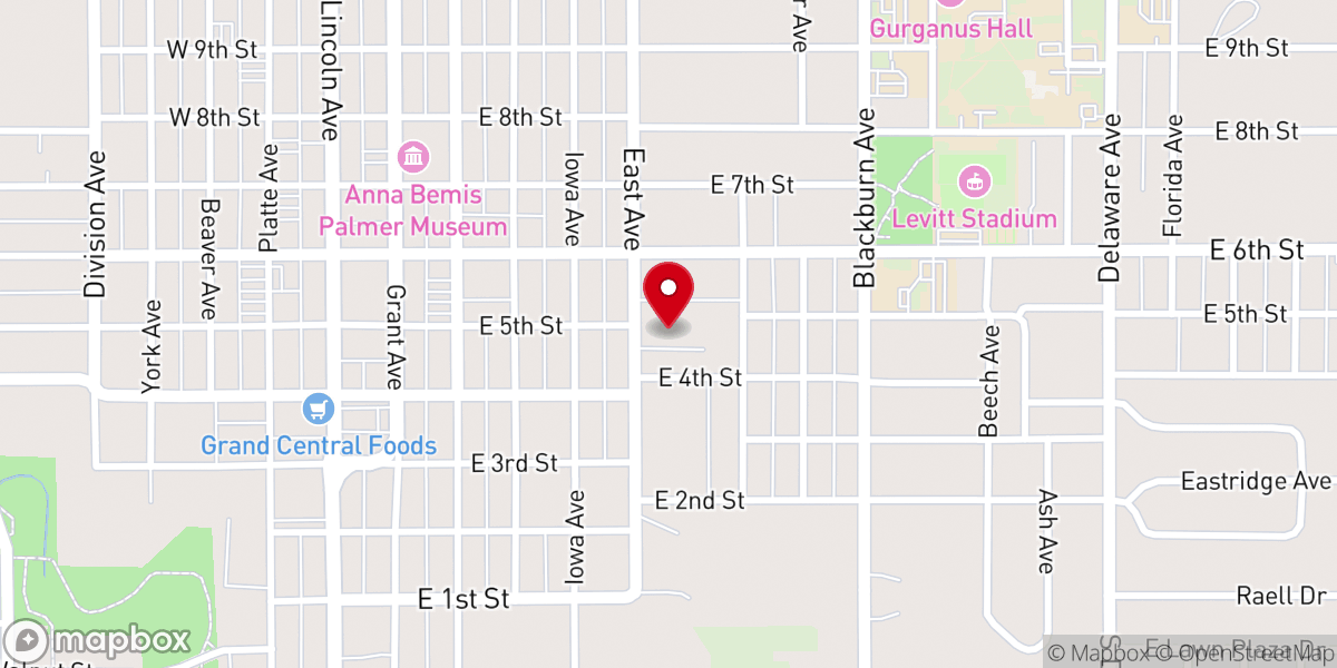 Map showing location of St Joseph's Catholic School