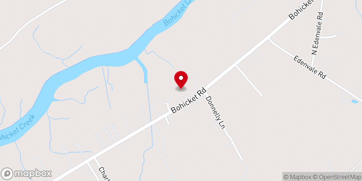 Map showing location of Johns Island Presbyterian Church