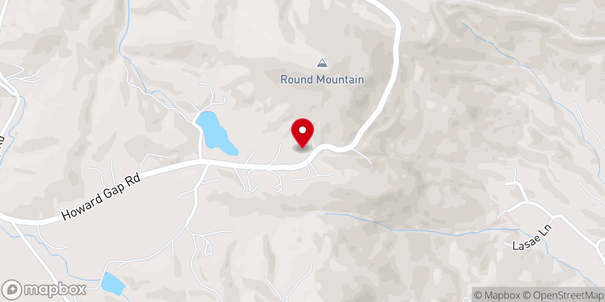 Map showing location of Warrior Mountain Church
