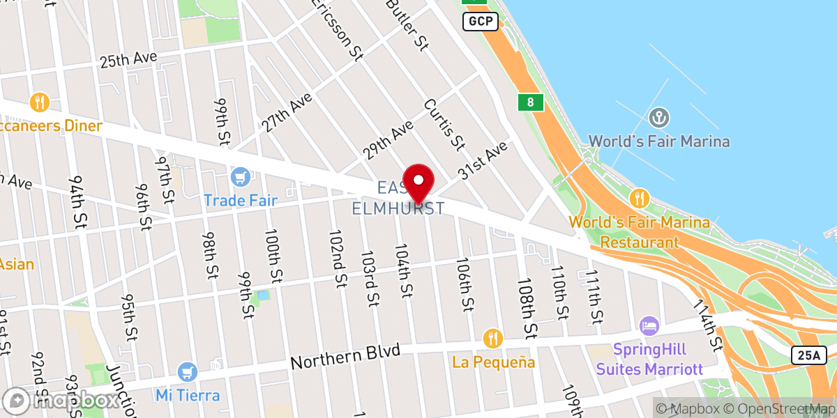 Map showing location of New Covenant Church of God