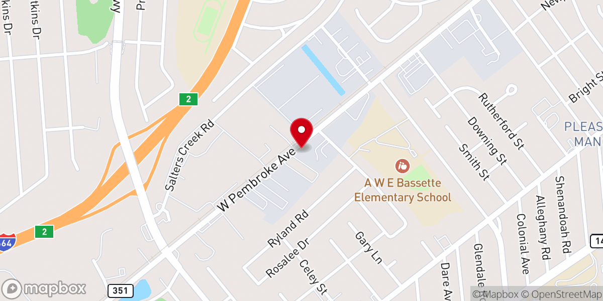 Map showing location of Tabernacle Mission Church of Deliverance