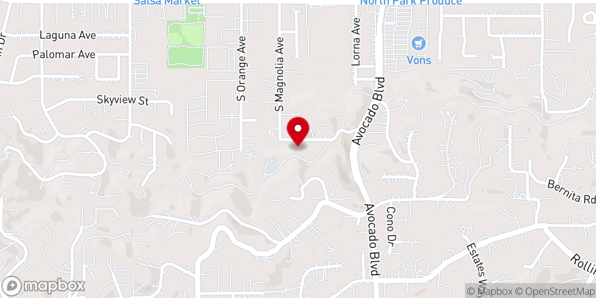 Map showing location of Community of Christ Church