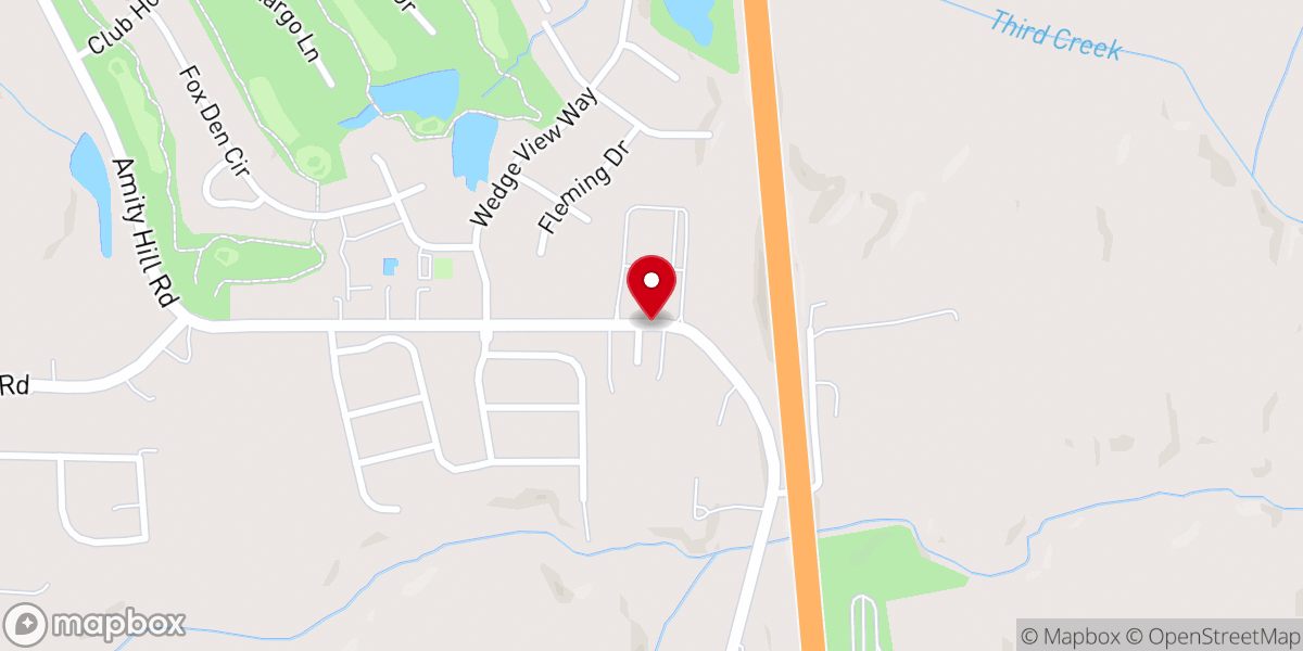 Map showing location of Northview Church of Christ