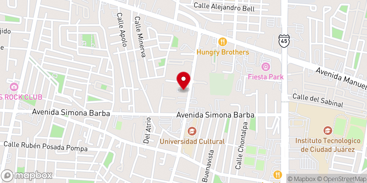 Map showing location of Iglesia Cristiana a su Imagen