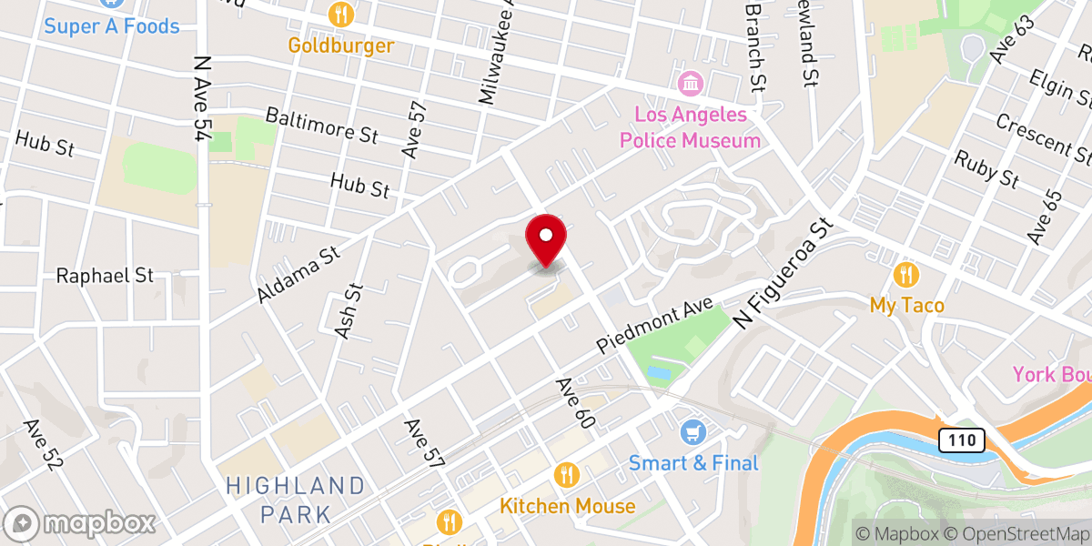 Map showing location of Saint Ignatius of Loyola Catholic Church & Pastoral Center