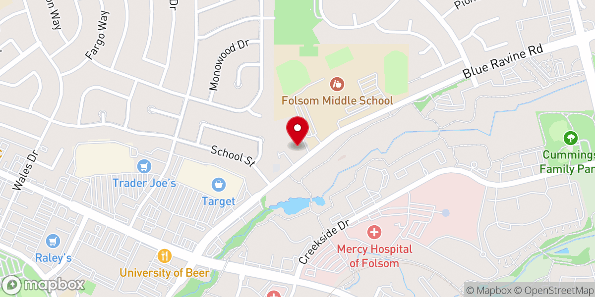 Map showing location of Journey Church