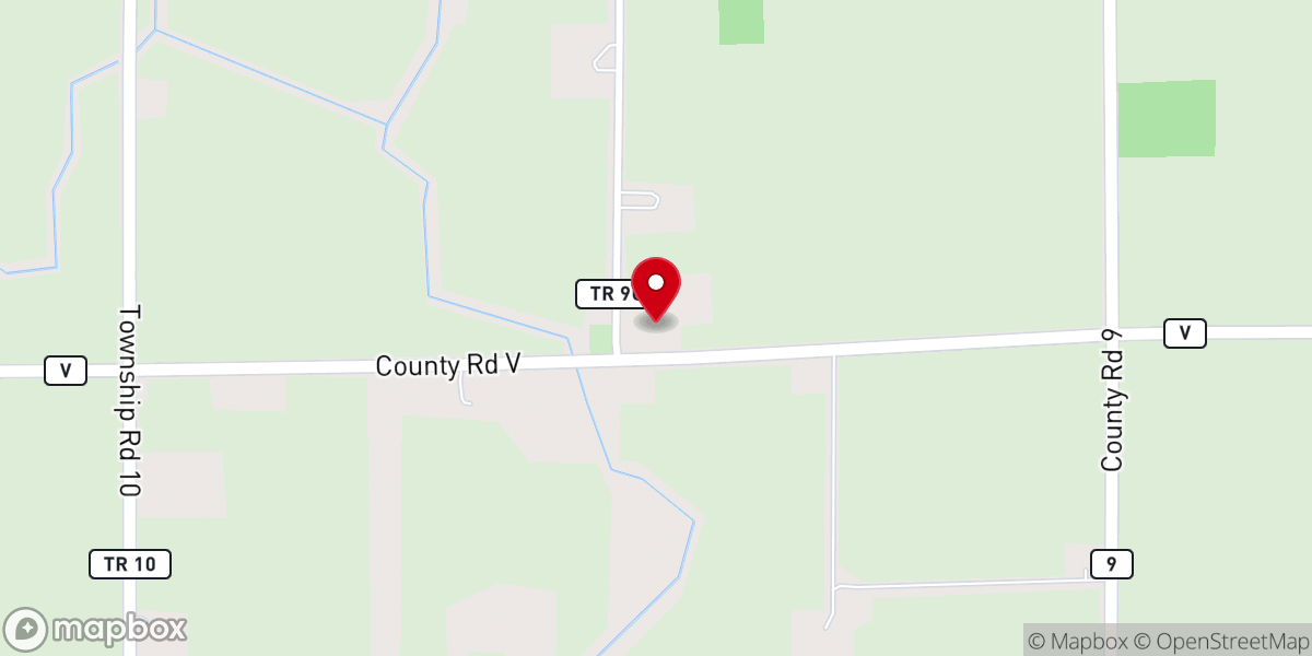 Map showing location of Liberty Chapel