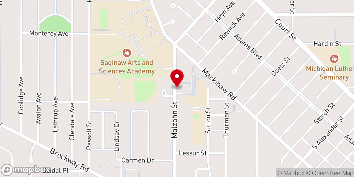 Map showing location of St. Stephen's Church