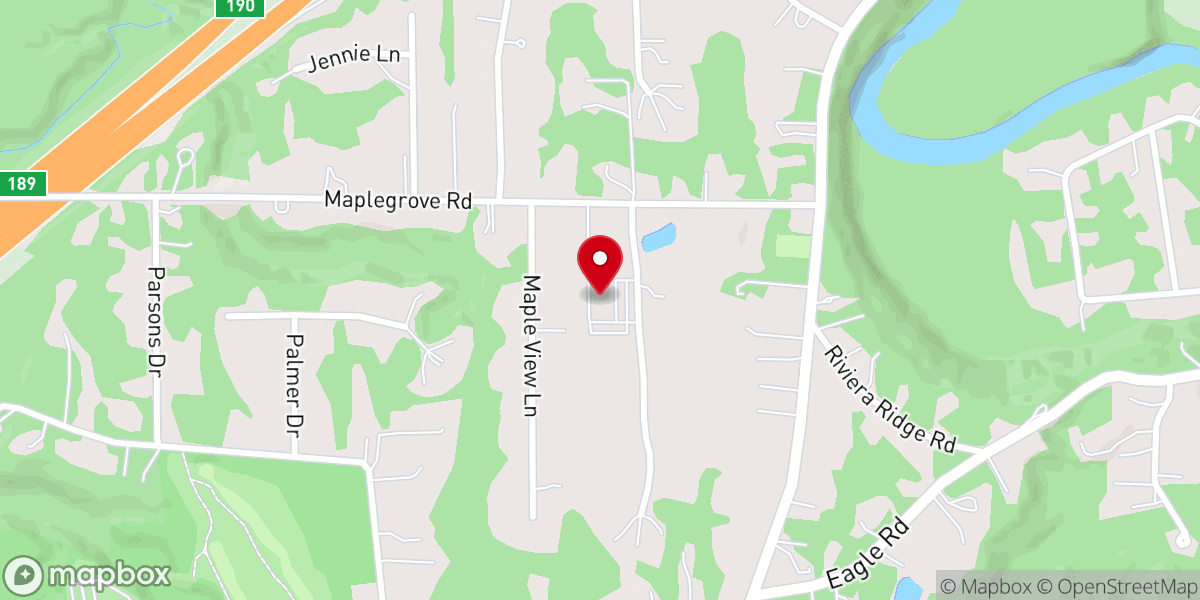 Map showing location of Greater Light Everlasting Ministries