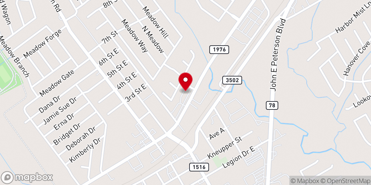 Map showing location of Word Christian Ministry Comm