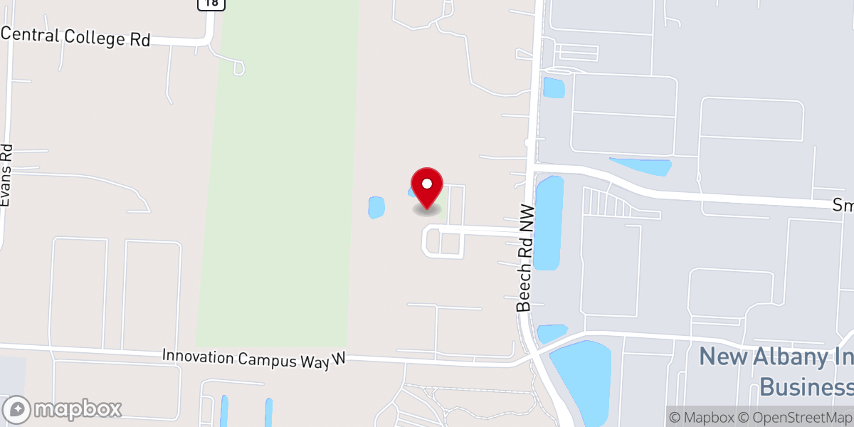 Map showing location of Faith Life Church