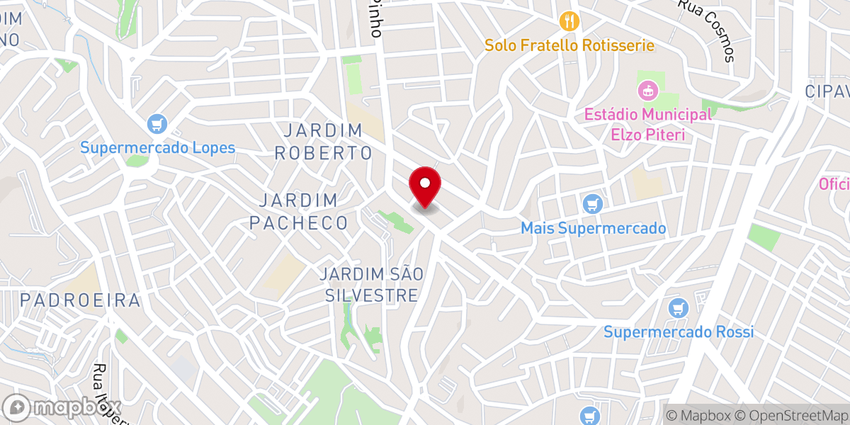 Map showing location of Igreja Batista Tempo da Promessa