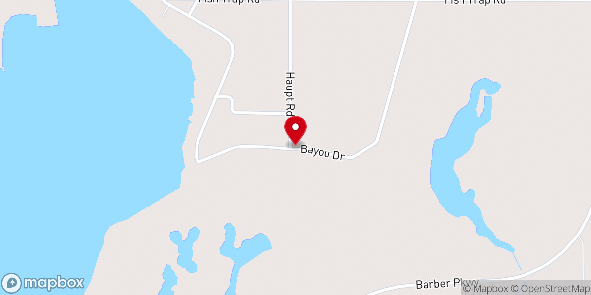 Map showing location of Christians United Ministries Inc