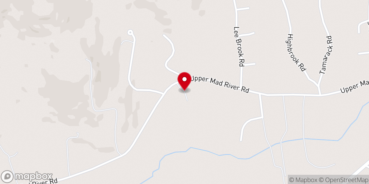 Map showing location of Old Church Auction Co