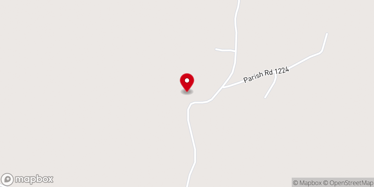 Map showing location of Beech Creek Missionary Baptist Church