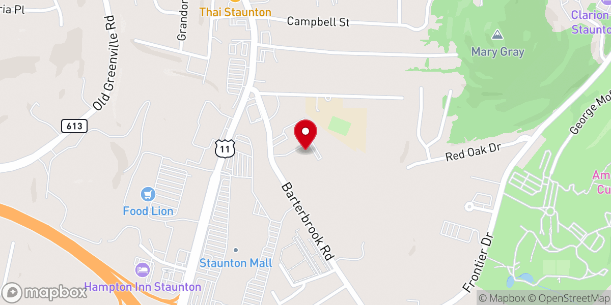 Map showing location of Third Presbyterian Church