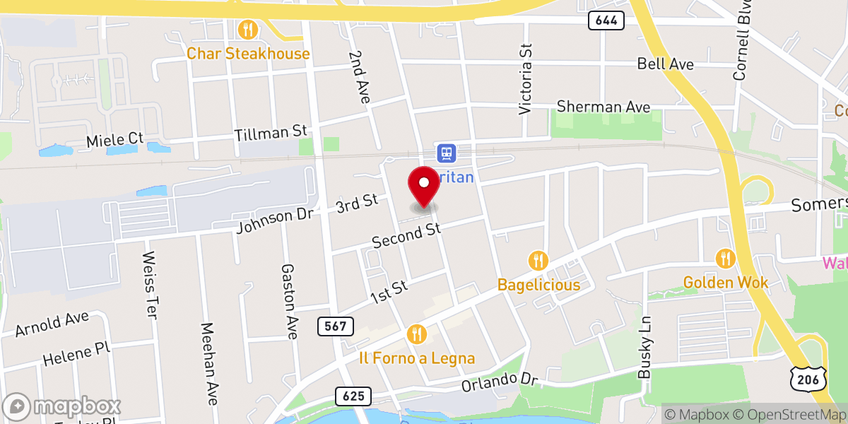 Map showing location of St. Ann Roman Catholic Church