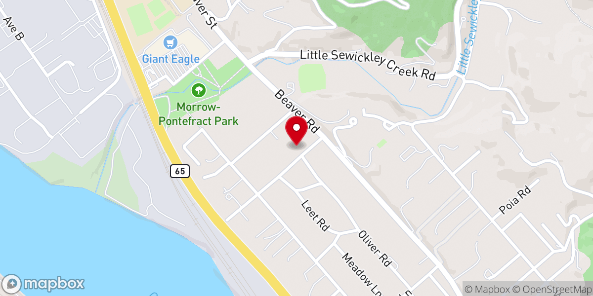 Map showing location of Grace Anglican Church, Edgeworth