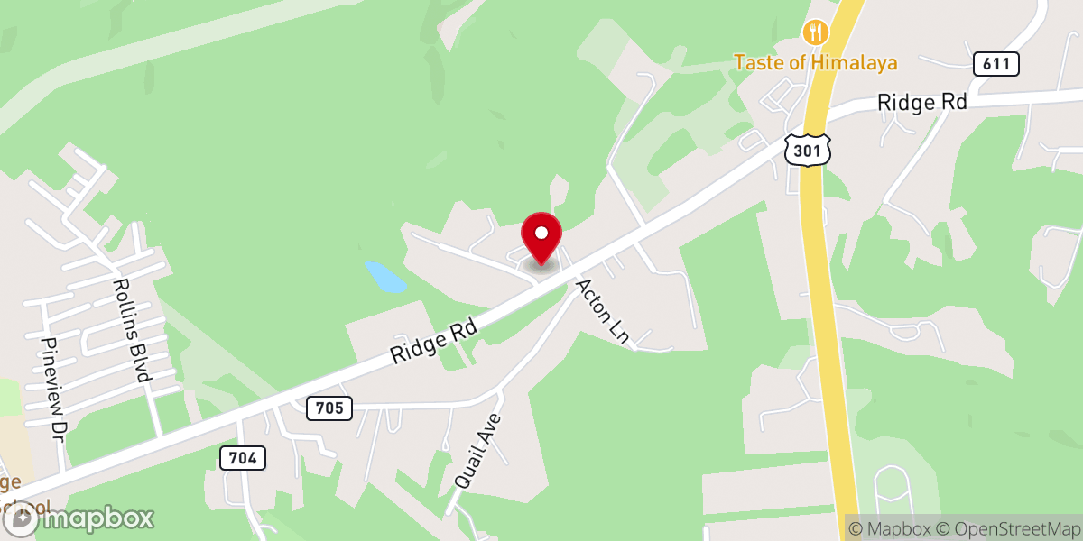 Map showing location of Frederickburg PM Group