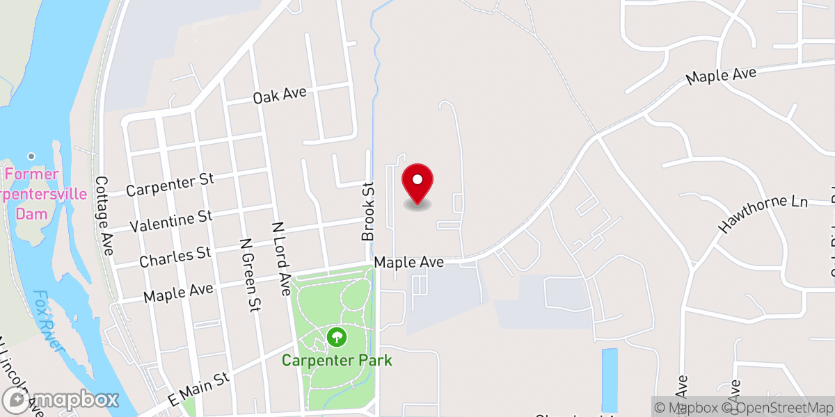 Map showing location of Faithwalk Harvest Center