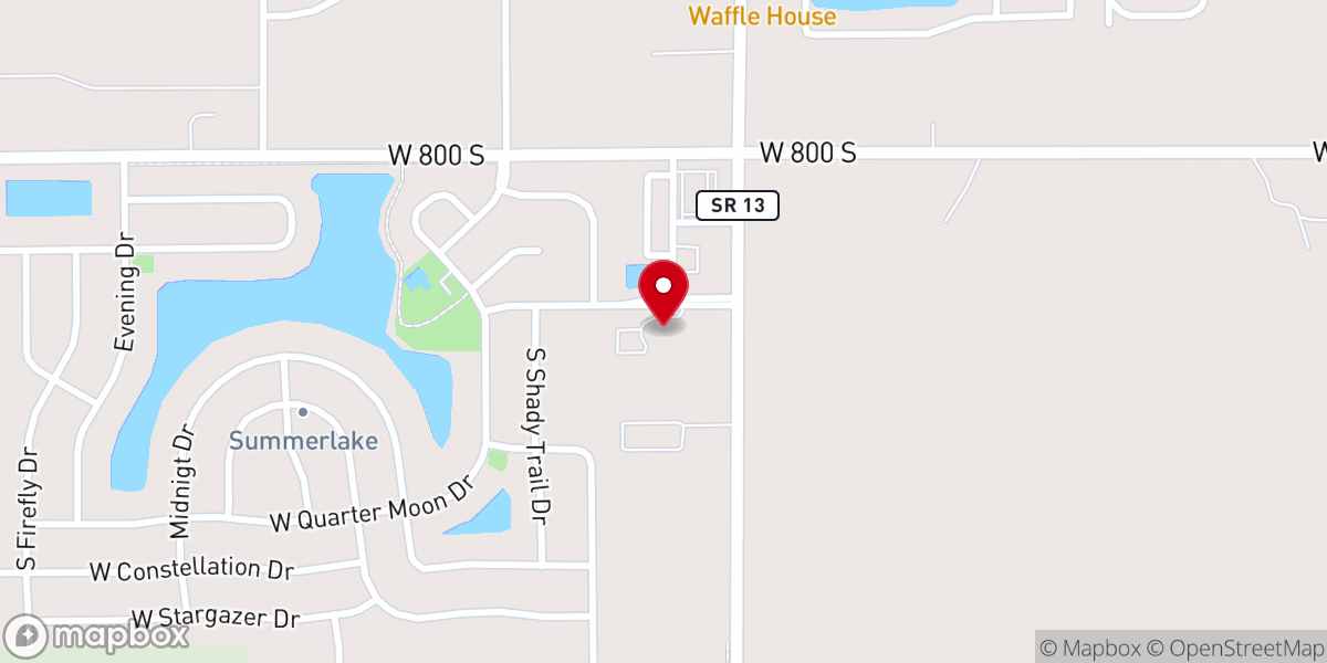 Map showing location of Gospel Grace Church