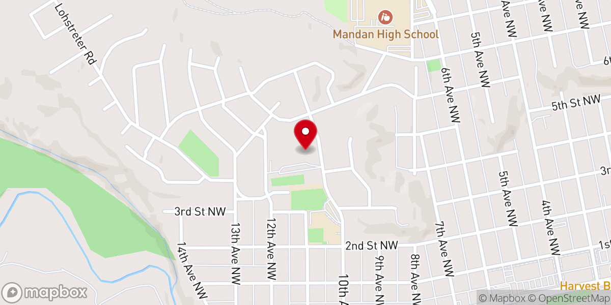 Map showing location of Christ the King Catholic Montessori School