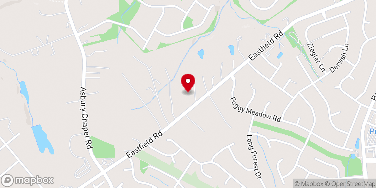 Map showing location of Greater Vision United Methodist Church