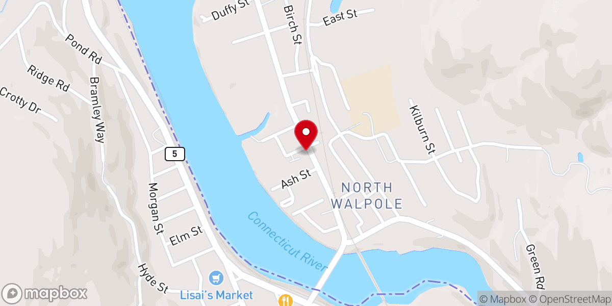 Map showing location of St. Peter Church