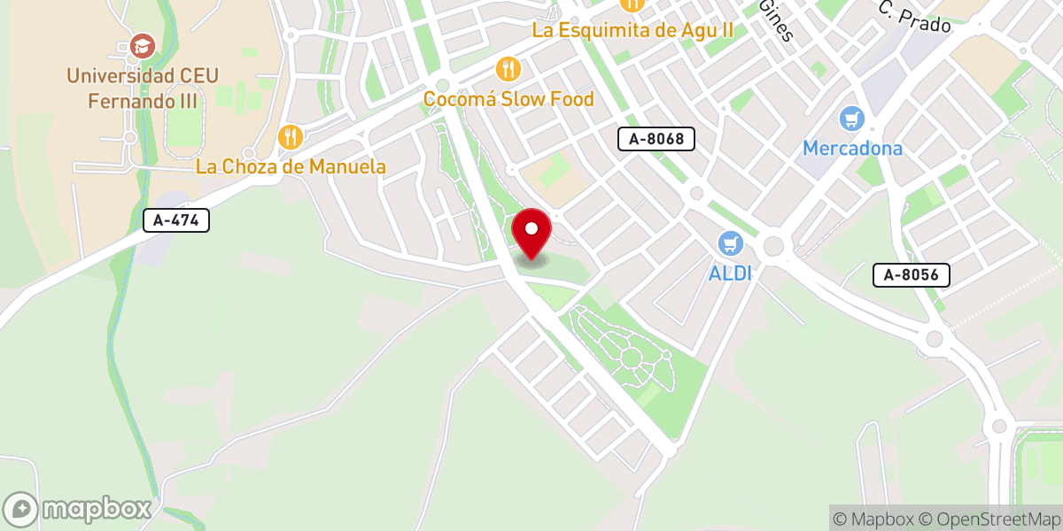 Map showing location of Cimetière mary reine