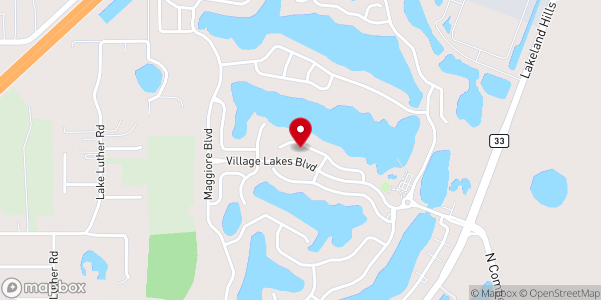 Map showing location of Wesley Scott Amos Ministries Inc