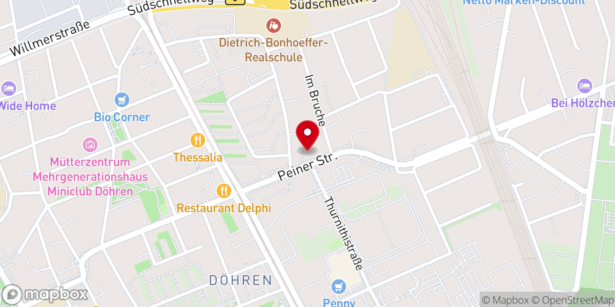 Map showing location of Auferstehungskirche