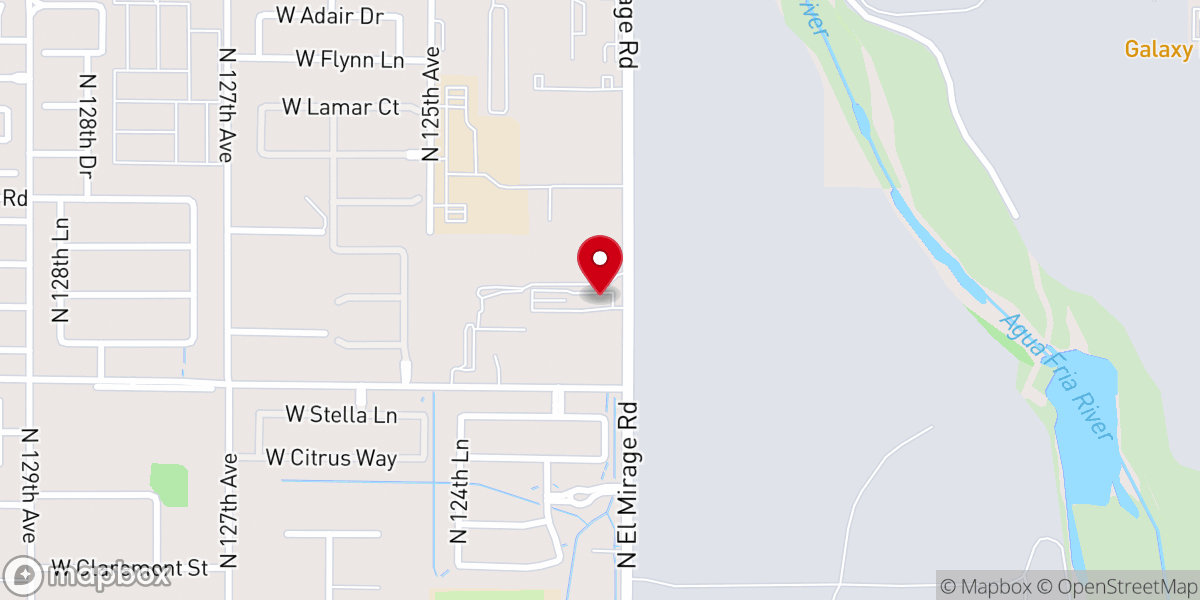 Map showing location of Streams Church
