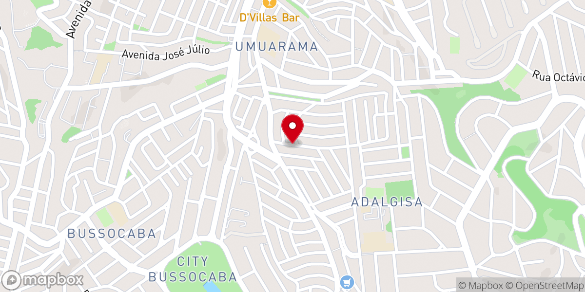 Map showing location of Igreja Batista das Naçoes